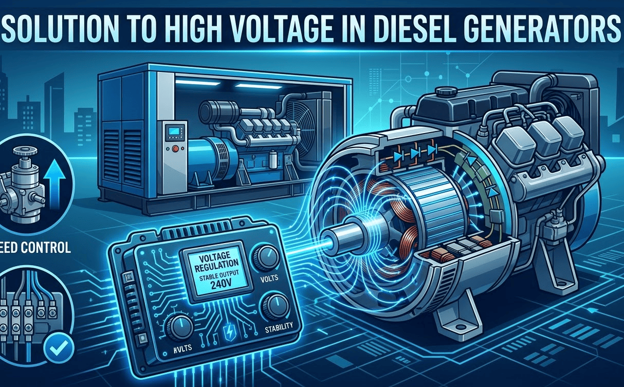 High Voltage in Diesel Generators