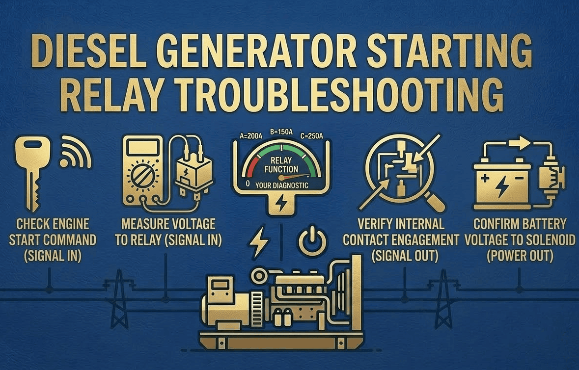 Diesel Generator Starting Relay