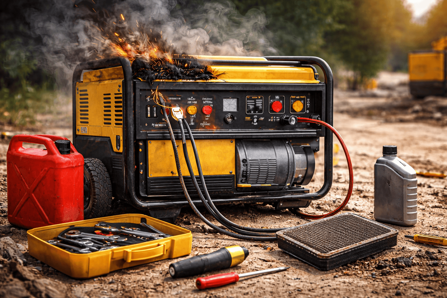 generator keeps shutting off