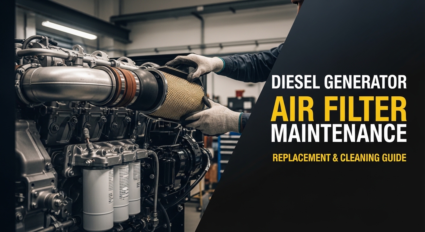diesel generator air filter replacement maintenance