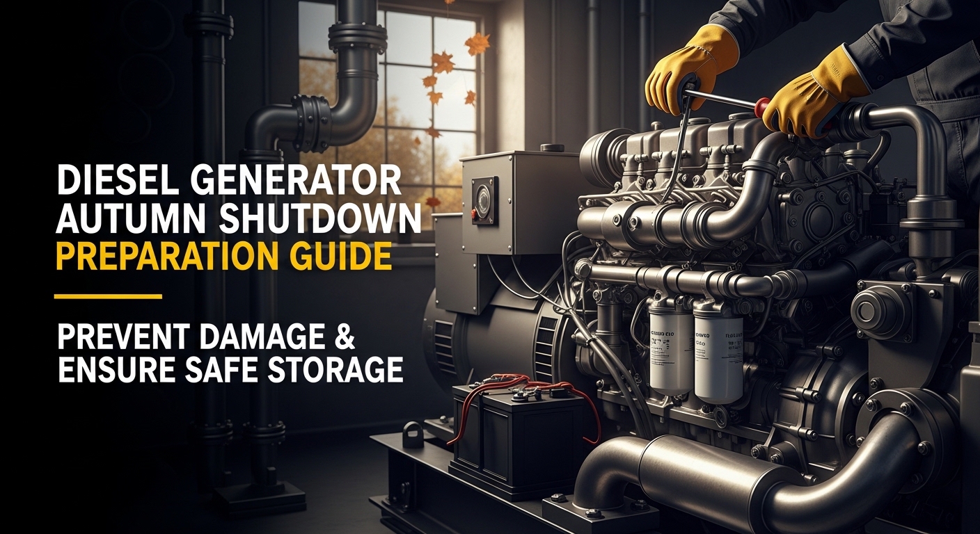 diesel generator autumn shutdown preparation maintenance inspection
