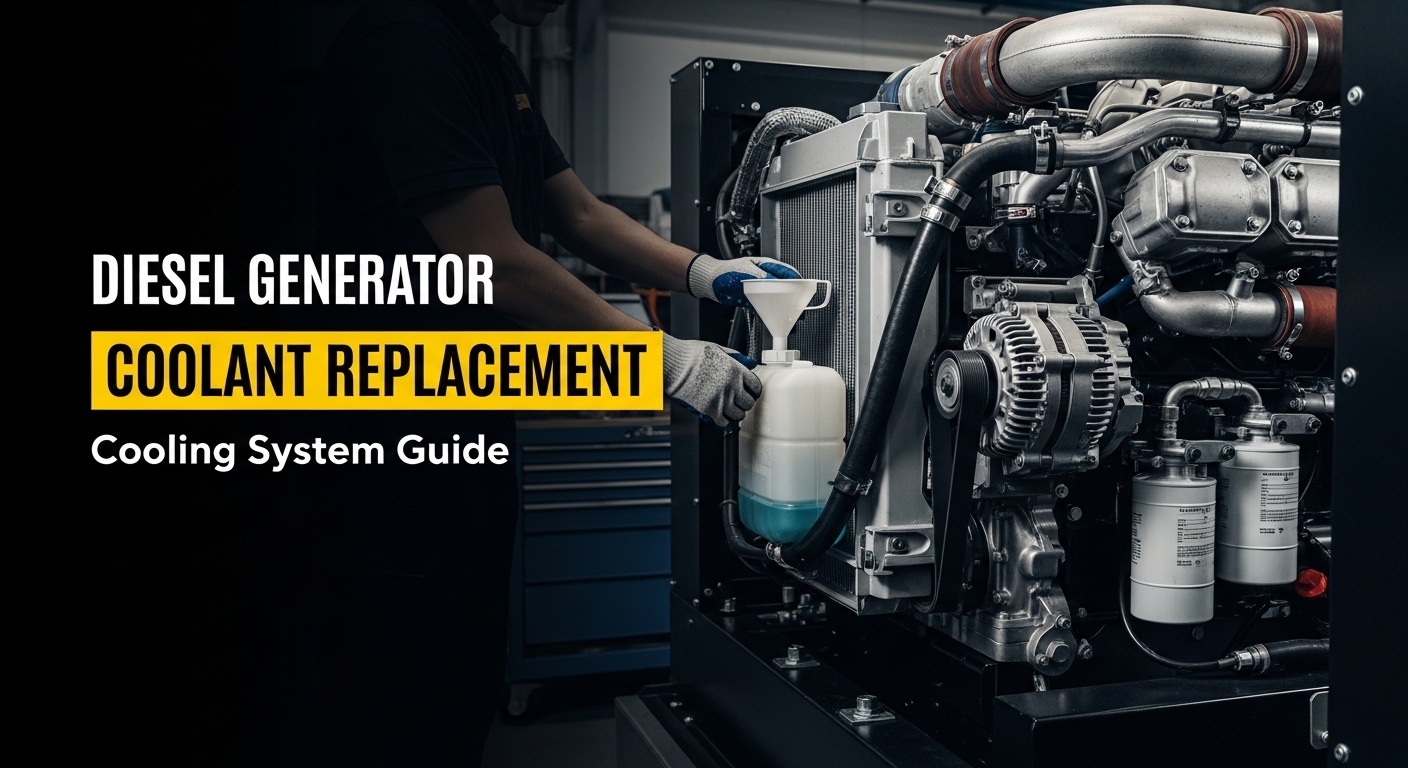 diesel generator coolant replacement guide