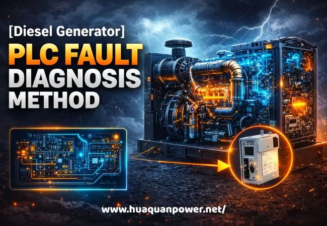 Diesel Generator PLC Fault Diagnosis Method 1 Diesel generator PLC fault diagnosis method with control panel system