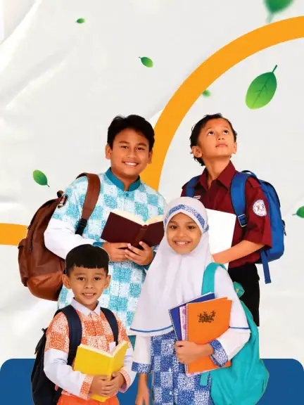 Profil siswa Sekolah Ibnu Sina Bandung dari jenjang PG, TK, SD, hingga SMP dan PKBM dengan semangat belajar dan nilai Islami