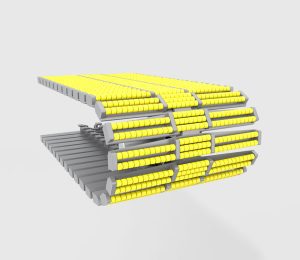 Corrente Plástica Série 882 K1200 – Acumuladora