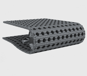Esteira Modular Serie 1070 – Rolete Angular - 1