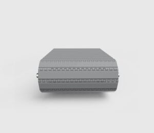 Esteira modular reta série 1063 emborrachada v2