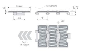 corrente inox serie ssr 815_tecnico