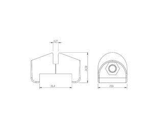 presilha plastica para acrilico_tecnico