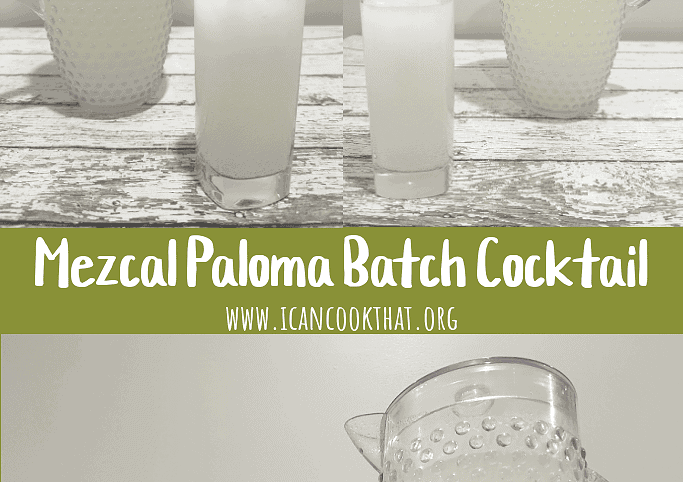 Mezcal Paloma Batch Cocktail