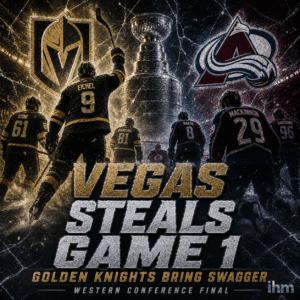 Golden Knights Bring Swagger Into Western Final | IHM