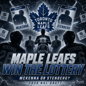Maple Leafs land No. 1 pick in NHL Draft Lottery