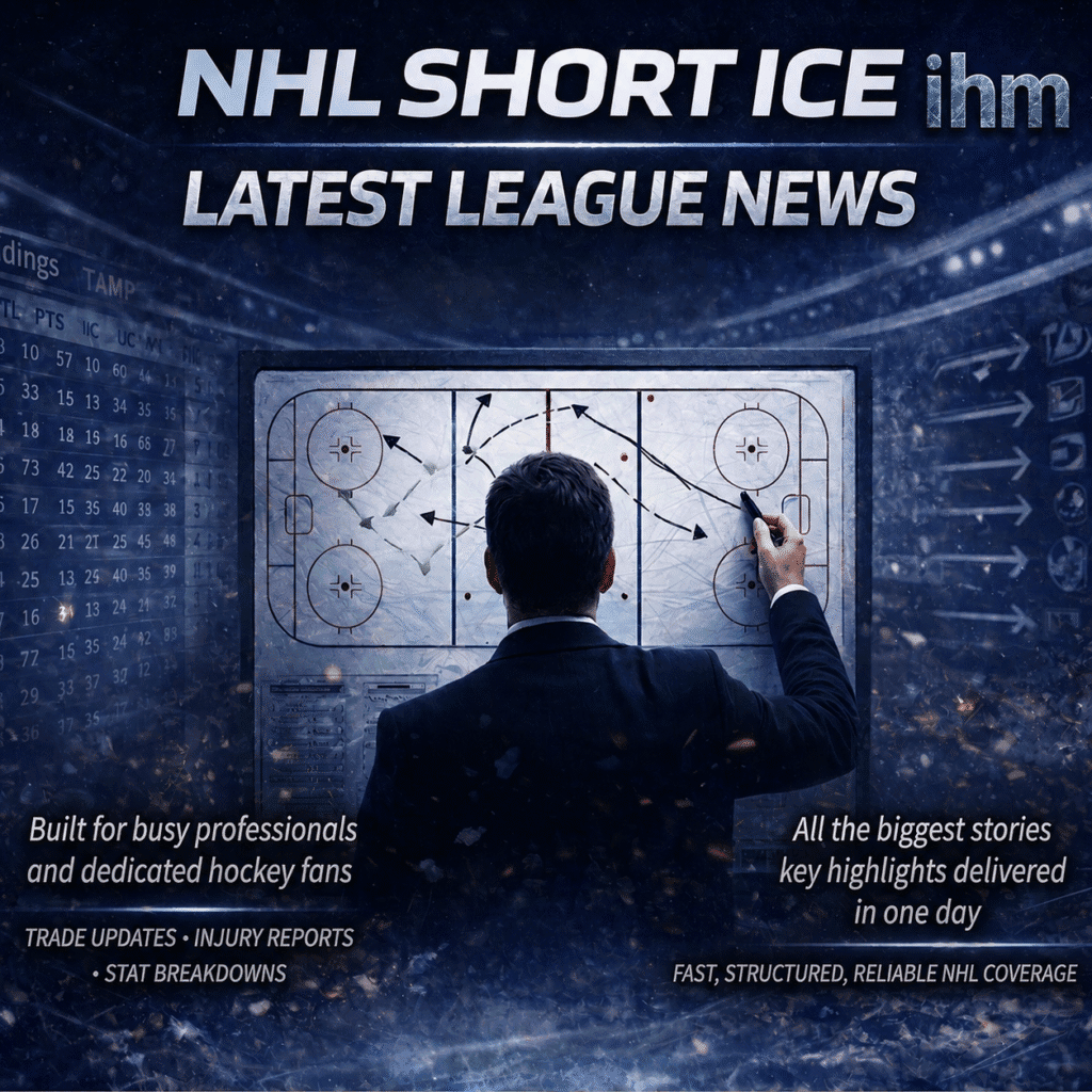 NHL SHORT ICE - Draft Fever and Trade Market Heat Up | IHM