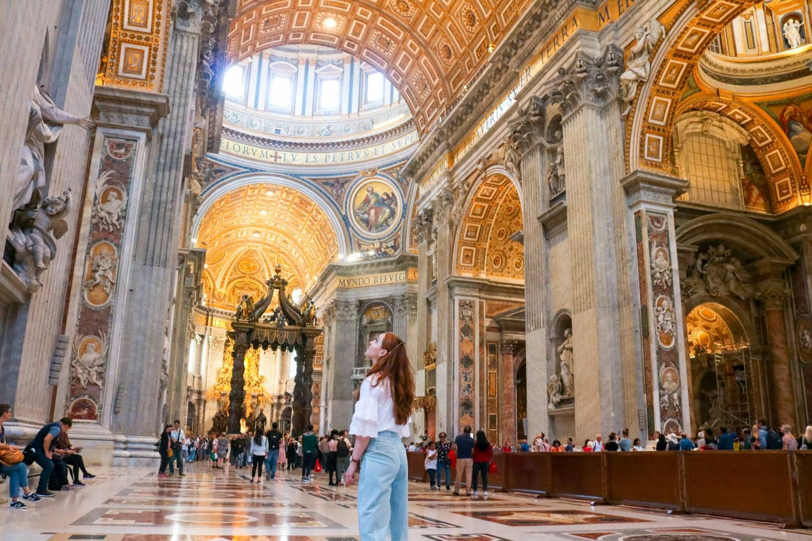 private tour St. Peter’s Basilica with English-speaking guide