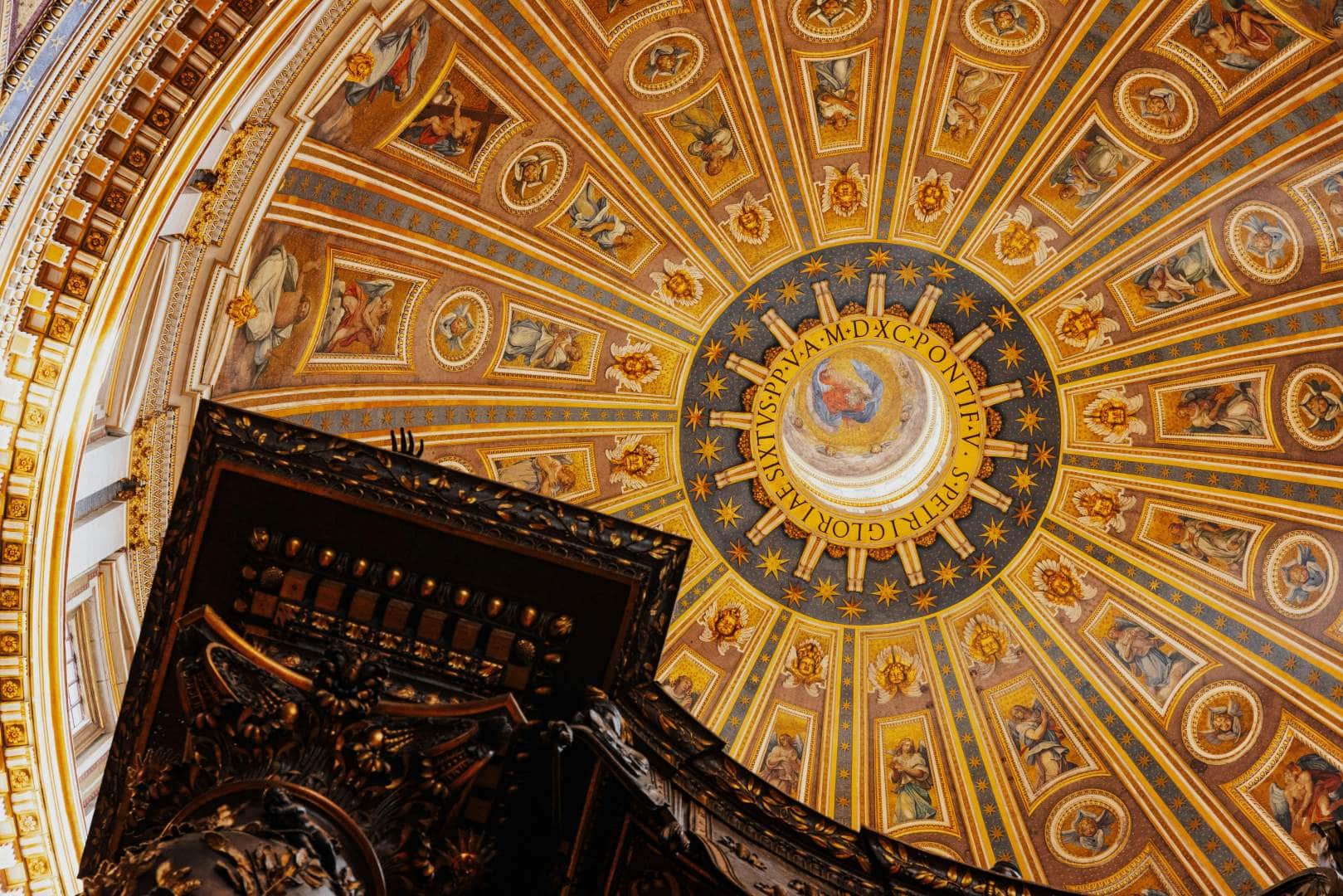 baldacchino - st peter basilica