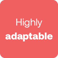 Icon: Highly adaptable
