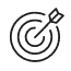 Target customer support goals icon