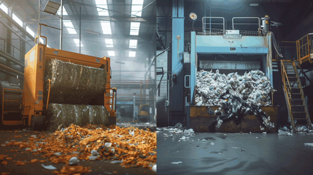 Presse à Balles vs Compacteur : Quelle Différence et Comment Choisir ?