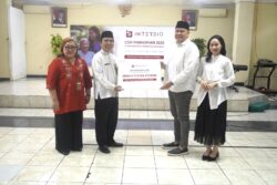 InterBio, donasi, CSR, corporate social responsibility, panti jompo, panti sosial tresna werdha budi mulia 1, dinas sosial jakarta