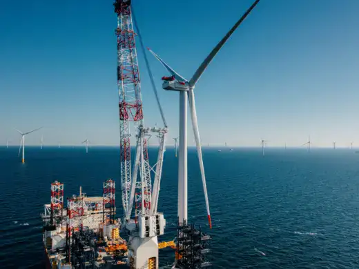 Ostatnia turbina Baltic Power już na miejscu. Szczecin ważnym ogniwem offshore wind