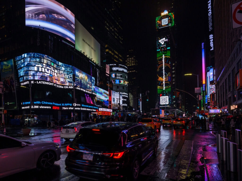 NFT.NYC Times Sq Billboard 1