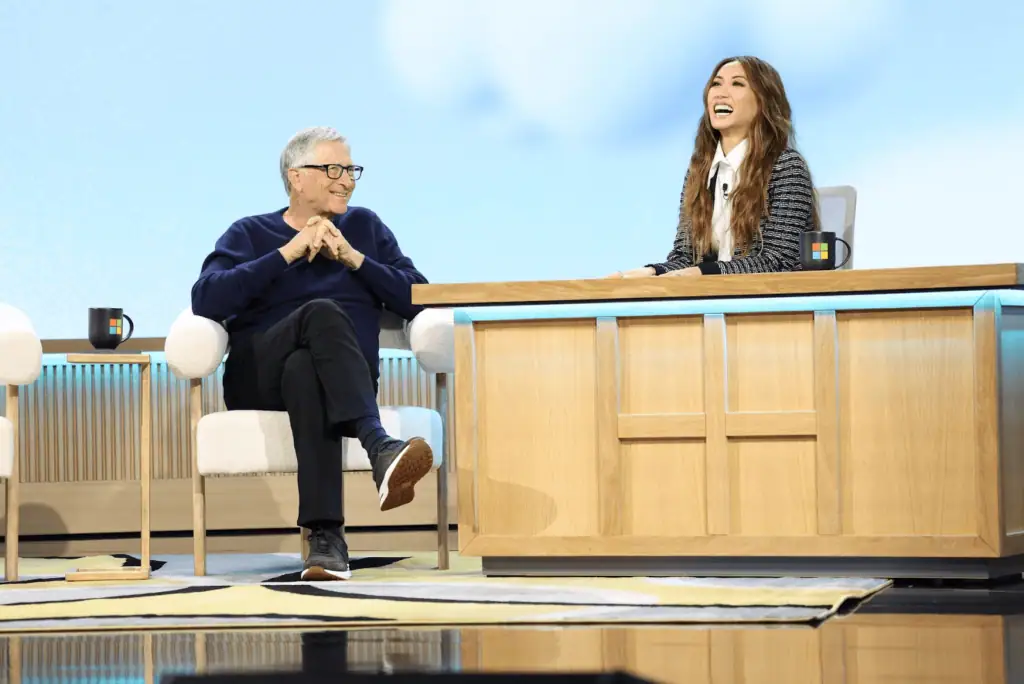 bill-gates-microsoft-event-interview-tech-talk-2025