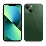 iPhone 13 mini Green for sale in NYC - front and back product view