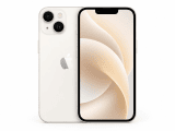iPhone 14 Starlight for sale in NYC - front and back product view