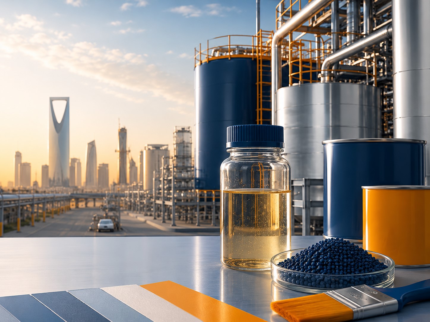 Industrial Resin Factory manufacturing facility