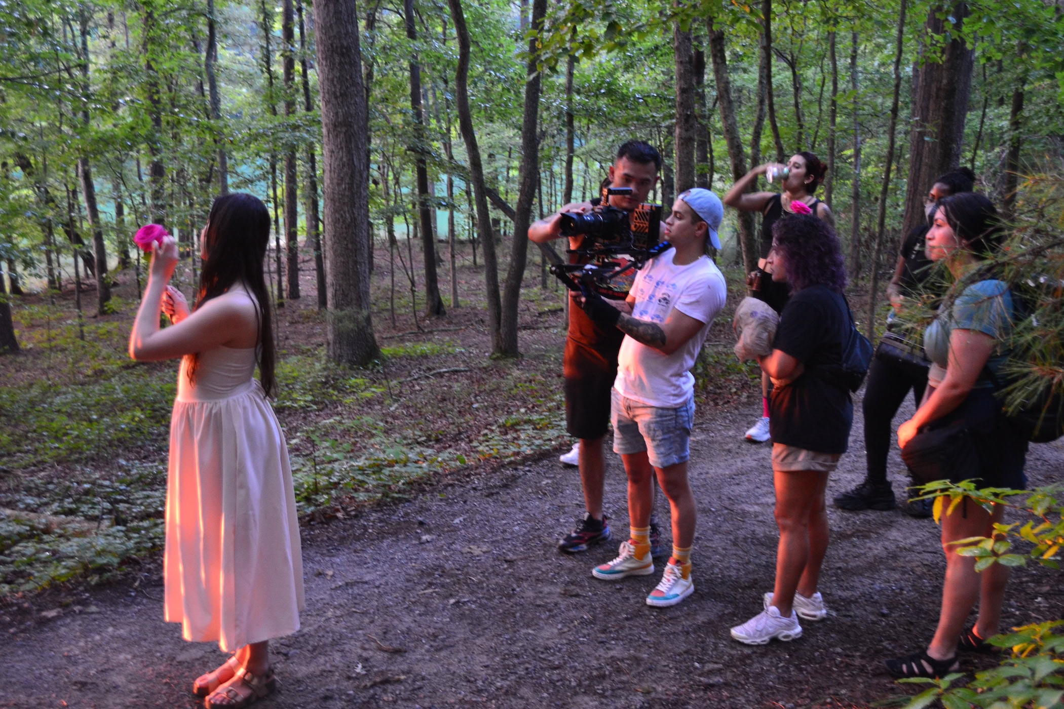 BTS filming