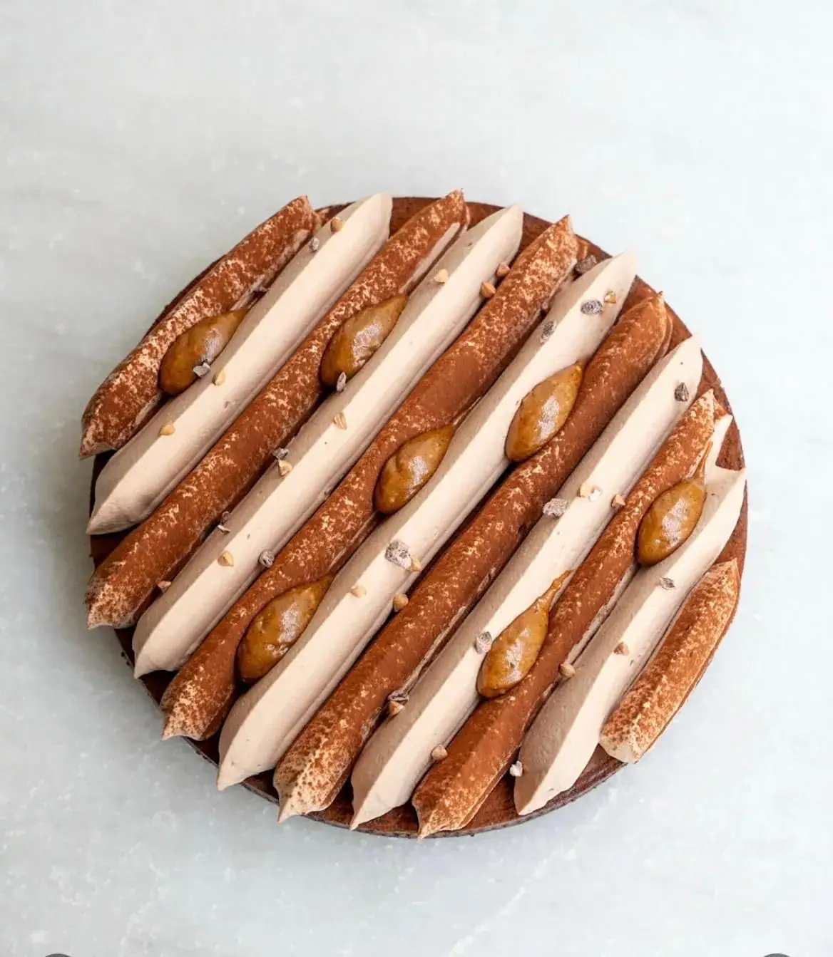 tarte noisette chocolat