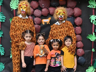 Tiger Day awareness activity