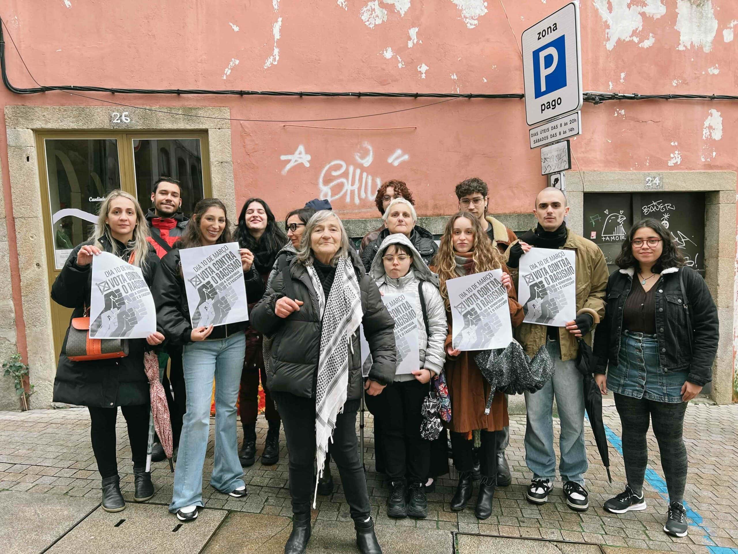 dia 10 de março Vota contra o Racismo