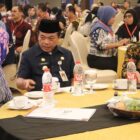 Gubernur Jambi pada seminar nasional pengurangan emisi gas rumah kaca dan peluang perdagangan karbon di Indonesia, di Kota Jambi, Senin, 18 September 2023 | ?DOD/AGUS