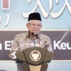 Wakil Presiden RI, KH Ma'ruf Amin pada Pertemuan Tahunan (Ijtima’ Sanawi) DPS 2023, di Jakarta, 13 Oktober 2023 | OJK