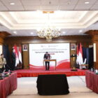 OJK dan FSRA-ADGM sepakat memperkuat kerja sama dan pertukaran informasi untuk pengembangan Pasar Karbon | foto : humas ojk