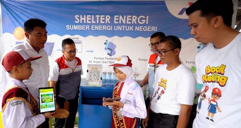 Pertamina Hulu Energi (PHE) Jambi Merang meluncurkan aplikasi Bocil Keling | foto : dok skk migas