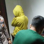 Petugas gabungan Polda Jambi memergoki pasangan kekasih di hotel melati, Kamis, 9 November 2023, malam | foto : dir