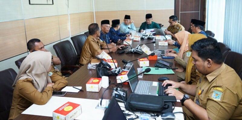 Rapat Inflasi di Kantor Wali Kota Jambi, Senin, 4 Desember 2023 | foto : dki-kj