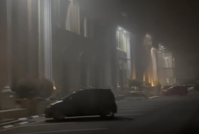 Gedung Polresta Jambi terbakar, Jumat malam | ran