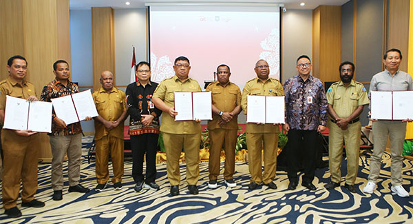 Pembentukan TPAKD serentak di Papua, Selasa, 19 November 2024 | rel