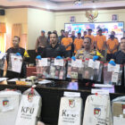 Empat tersangka perusakan dan pembakaran kotak suara di Sungai Penuh berhasil ditangkap | humas polda