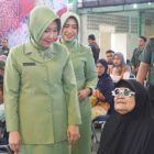 Salah satu kegiatan HUT 61 Persit Kartika Chandra Kirana | prm
