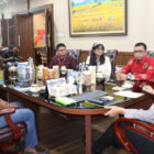 Kapolda Jambi menerima kunjungan para pejabat OJK Provinsi Jambi, Jumat | pj
