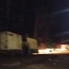 Kemacetan di jalan provinsi yang menghubungkan Kecamatan Rantau Rasau dan Muara Sabak Timur | ist