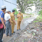 Wawako Jambi, Diza Hazra Aljosha, bersama sejumlah kepala OPD dan camat, meninjau lokasi pengolahan sampah dan TPS, Selasa | dki
