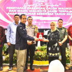 Penjabat Wali Kota Jambi, Sri Purwaningsih menghadiri rapat pleno terbuka penetapan pasangan calon terpilih pada Pemilihan Serentak 2024, di BW Luxury Hotel, Kamis | diskominfo
