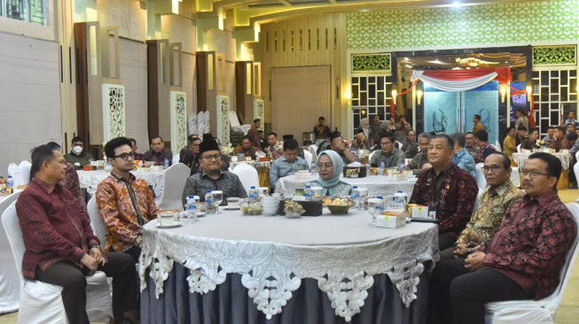 Pemerintah Kota Jambi mengadakan acara silahturrahmi dengan Wali Kota dan Wakil Wali Kota Jambi terpilih, Senin malam | dki