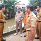 Mendapat kabar banjir di Desa Tangkit, Raden Najmi langsung turun meninjau ke lokasi, Senin | dki