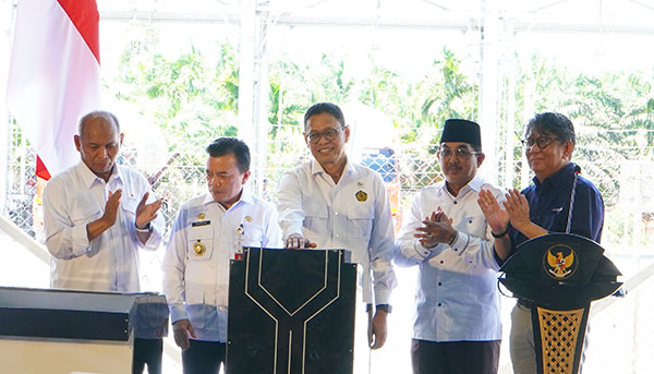 Wakil Menteri ESDM, Yuliot Tanjung, meresmikan Akatara Gas Processing Facility (AGPF) yang dikelola oleh SKK Migas - Jadestone Energy (Lemang) PTE Ltd, Rabu | dod